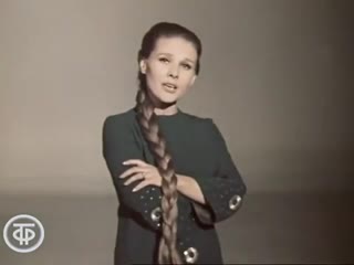 maria pakhomenko sings, musical, ussr, 1971