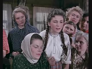 the girls sowed flax, drama, melodrama, ussr, 1956